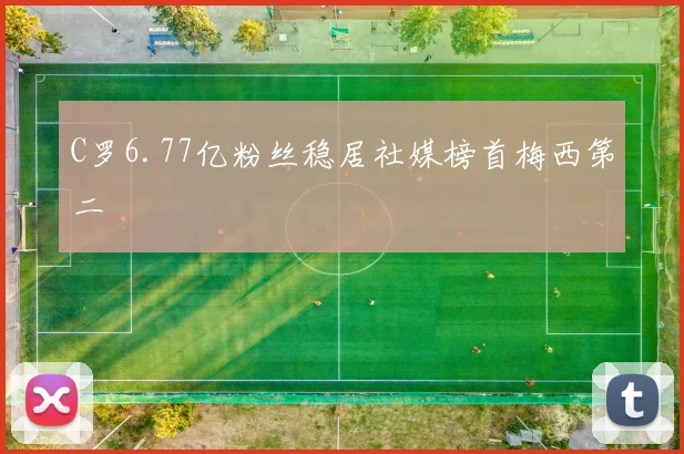 C罗6.77亿粉丝稳居社媒榜首梅西第二